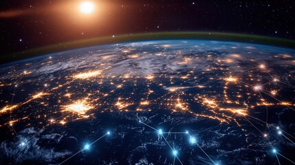 Poster - Discover the power of digital marketing in a world connected by extensive internet networks and big data