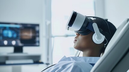 Poster - uncover the advancements in digital health, where telemedicine, wearable devices, and ai are revolut