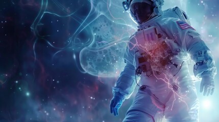 Poster - Uncover the advancements in space medicine, where studying the effects of space travel on the human body informs future missions and healthcare.