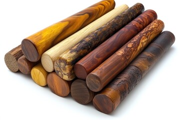 Sticker - Collection of Unique Wooden Rolling Pins