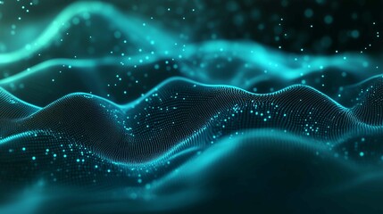 Digital background for tech, AI, data, audio, graphics, and more