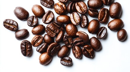 Wall Mural - The Coffee Beans Close-Up