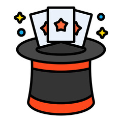 Poster - Magic hat Icon