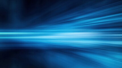 Poster - Abstract blue gradient with motion blur Frequently used in dynamic or high-speed visuals, often for action-related content or tech backgrounds.
