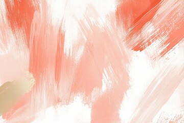 Poster - Abstract beige brush strokes