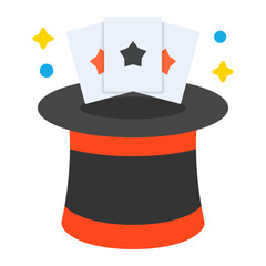 Poster - Magic hat Icon