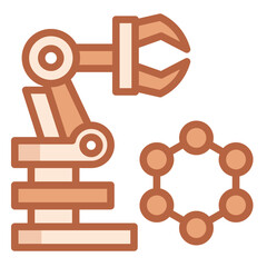 Sticker - Nanotechnology Icon