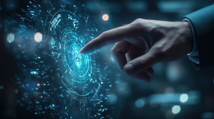 Poster - Futuristic Interaction with Digital Interface