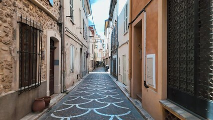 Wall Mural - A walk on the streets of Antibes, France