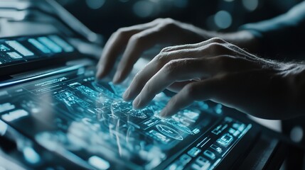 Poster - Human Hands Using Digital Interface Technology