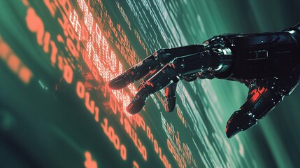 Poster - Robotic Hand Interacting with Digital Data