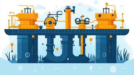Poster - Innovative Underwater Pipeline System with Advanced Machinery and Structure Design