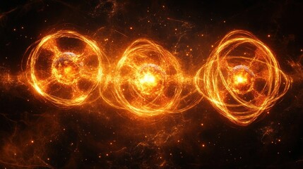 Poster - Exploring the Mysteries of Atomic Energy and Cosmic Forces in the Universe