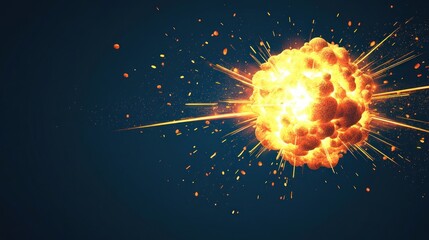 Poster - Explosive Dynamics The Physics and Impact of Detonation in Modern Science