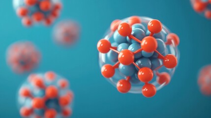 Poster - Exploring the Fascinating World of Atomic Structures and Molecular Interactions in Science