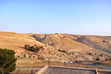 Crusader castle Shobak (Shawbak, Shoubak) in Montrael, Jordan