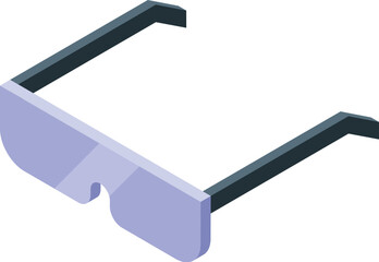 Poster - Modern smart glasses are presenting an augmented reality experience