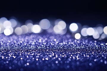 Sparkling blue bokeh background for elegant design