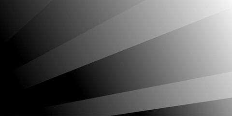 Aufkleber - Black and white light rays, sunburst abstract geometric background, simple monochrome wallpaper or banner design