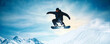 © Weerapat - Snowboarder mastering a complex freestyle trick over a snowcovered rail, skills on full display in highenergy action