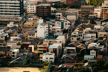 view of the city