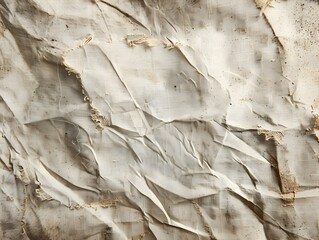 Wall Mural - Textured Canvas Backdrop with Visible Fibers for Product Presentations and Copy Space