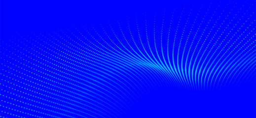 Wall Mural - Abstract digital particle wave. Technology background. Futuristic dot wave. Network connection structure. Presentation design background. Technology or science banner. 3d rendering.