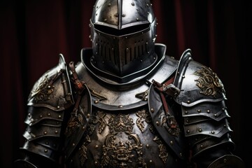 Intricate Details of Medieval Knight Armor