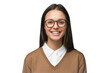 © Damir Khabirov - Smiling female college teacher wearing trendy glasses