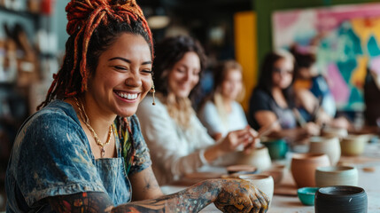 Embracing Creativity The Joy of Pottery and Community Engagement in Art Workshops