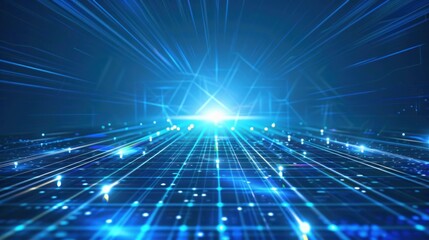 Abstract Digital Network
