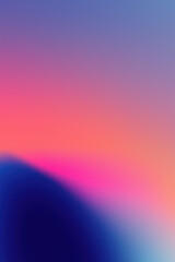 Poster - Abstract gradient background featuring soothing transitions of pink, blue, and purple hues, perfect for digital design projects.