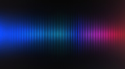 Poster - A vibrant gradient wave pattern showcasing a blend of blue, purple, and red hues, perfect for background and abstract design purposes.