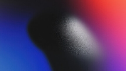 Poster - A vibrant abstract composition featuring a smooth gradient blend of colors, creating a visually striking and modern artistic effect.