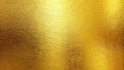 Golden background with metallic gradient foil texture, perfect for luxury designs