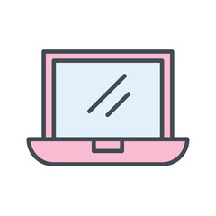 Wall Mural - Laptop Vector Icon