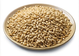 barley grains in a bowl