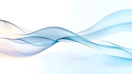Poster - Dynamic Airflow Patterns - Abstract Blurred Motion of Fluid Currents in High-Speed Design for Modern Visuals