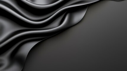Poster - Matte solid black background with no visible texture, offering a smooth, minimalistic backdrop for bold, modern designs.