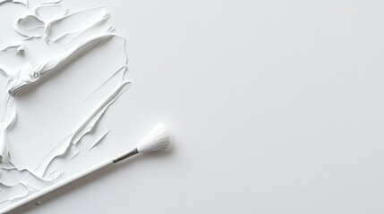 Poster - A matte light grey background with consistent tone, perfect for product photography or web design.