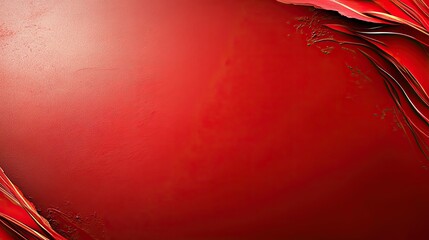 Poster - A rich, intense red background, suitable for dramatic or luxurious design projects that need a bold and passionate color.