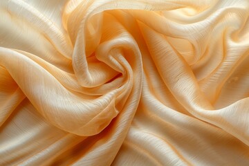 Close up of a chiffon surface