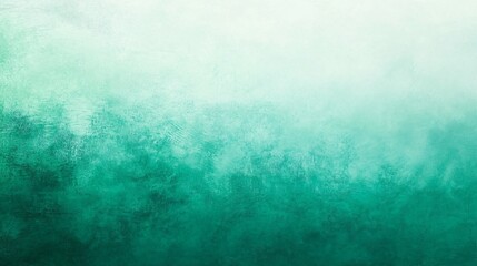 Poster - Soft gradient texture featuring shades of teal and aqua, perfect for backgrounds or artistic projects. Ideal for digital and print design work.