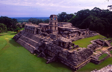 mexico: die maya tempelanlage palenque in yocatan