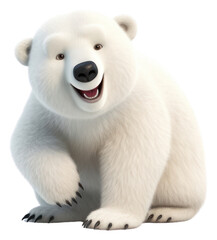 Wall Mural - png bear cartoon mammal animal.
