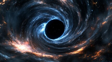 Poster - black hole in heaven