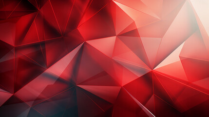 Wall Mural - light red polygonal background. creative illustration in halftone style with gradient.