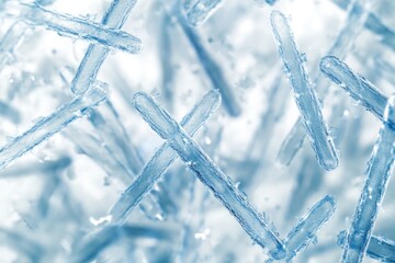 Poster - A detailed look at the intricate structures of ice crystals