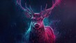 © Shoukat - AI-generated deer illustration