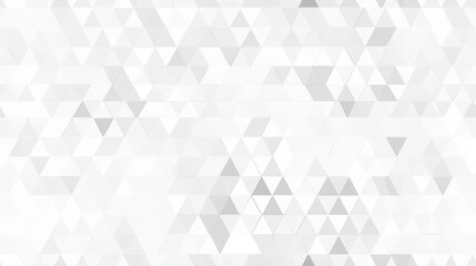 Poster - seamless gray white polygon mosaic background, business and corporate background. , isolated on whit